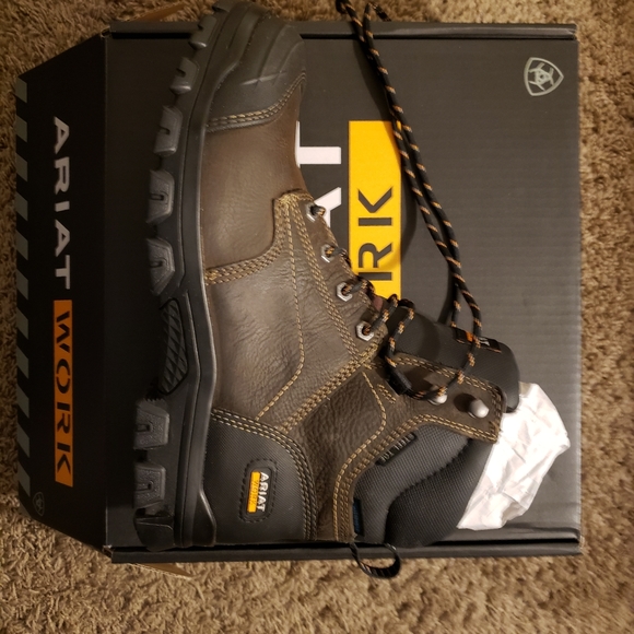 Ariat Men's Size 10 Treadfast Work Boots - Picture 8 of 8